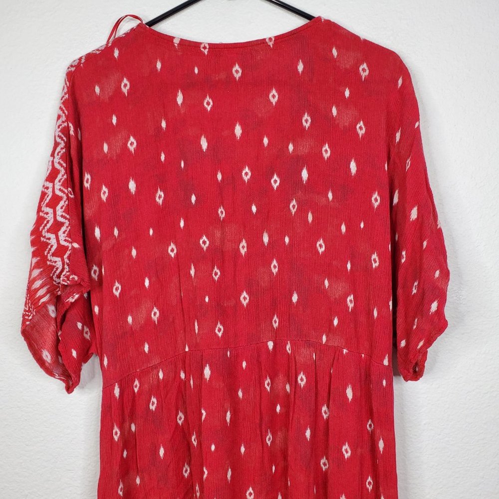 Knox Rose Red Midi Dress - Picture 9 of 11